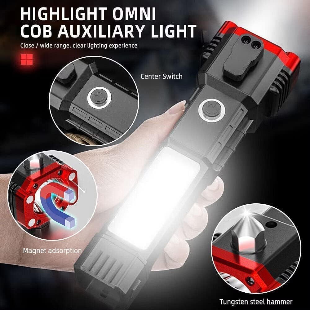 High Beam LED Torch with Multipurpose uses, Original Quality