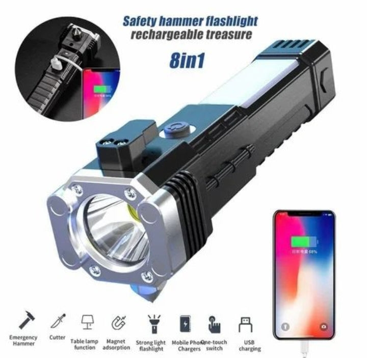 High Beam LED Torch with Multipurpose uses, Original Quality